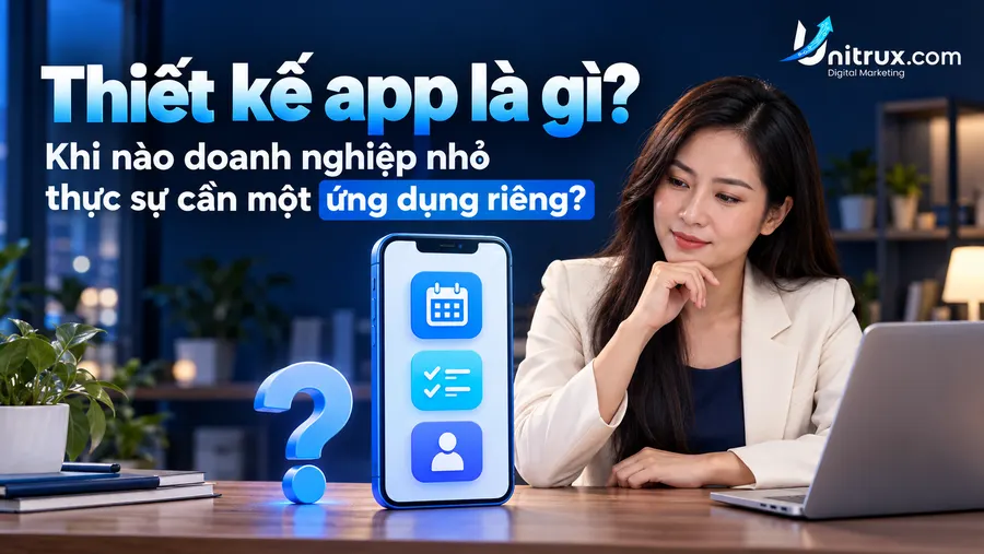 Thiết kế app là gì? Khi nào doanh nghiệp nhỏ thực sự cần một ứng dụng riêng?