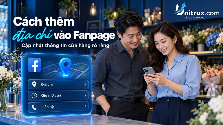 Cách thêm địa chỉ vào Fanpage và cập nhật thông tin cửa hàng