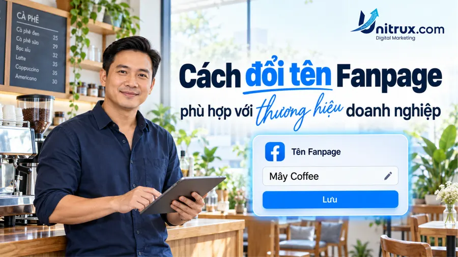 Cách đổi tên Fanpage phù hợp với thương hiệu doanh nghiệp