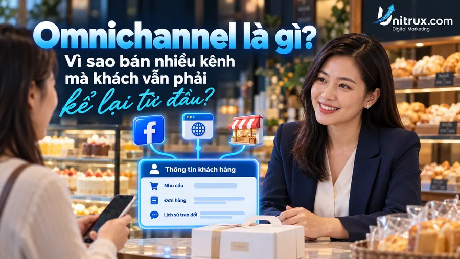 Omnichannel là gì? Vì sao bán nhiều kênh mà khách vẫn phải kể lại từ đầu?